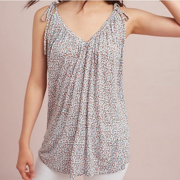 Anthropologie Tops - Anthropologie Pure + Good Confetti Tank Top